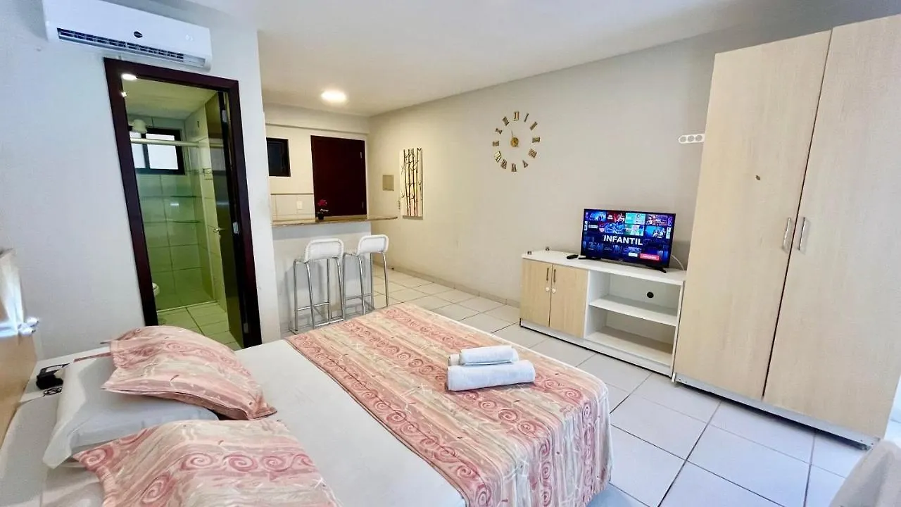 Apartamento Marsallis Flat 301 Praia - Nbi - Ponta Negra Natal